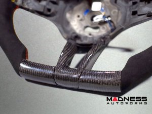 Alfa Romeo Giulia Custom Steering Wheel - Carbon Fiber - F1 Style - QV Models